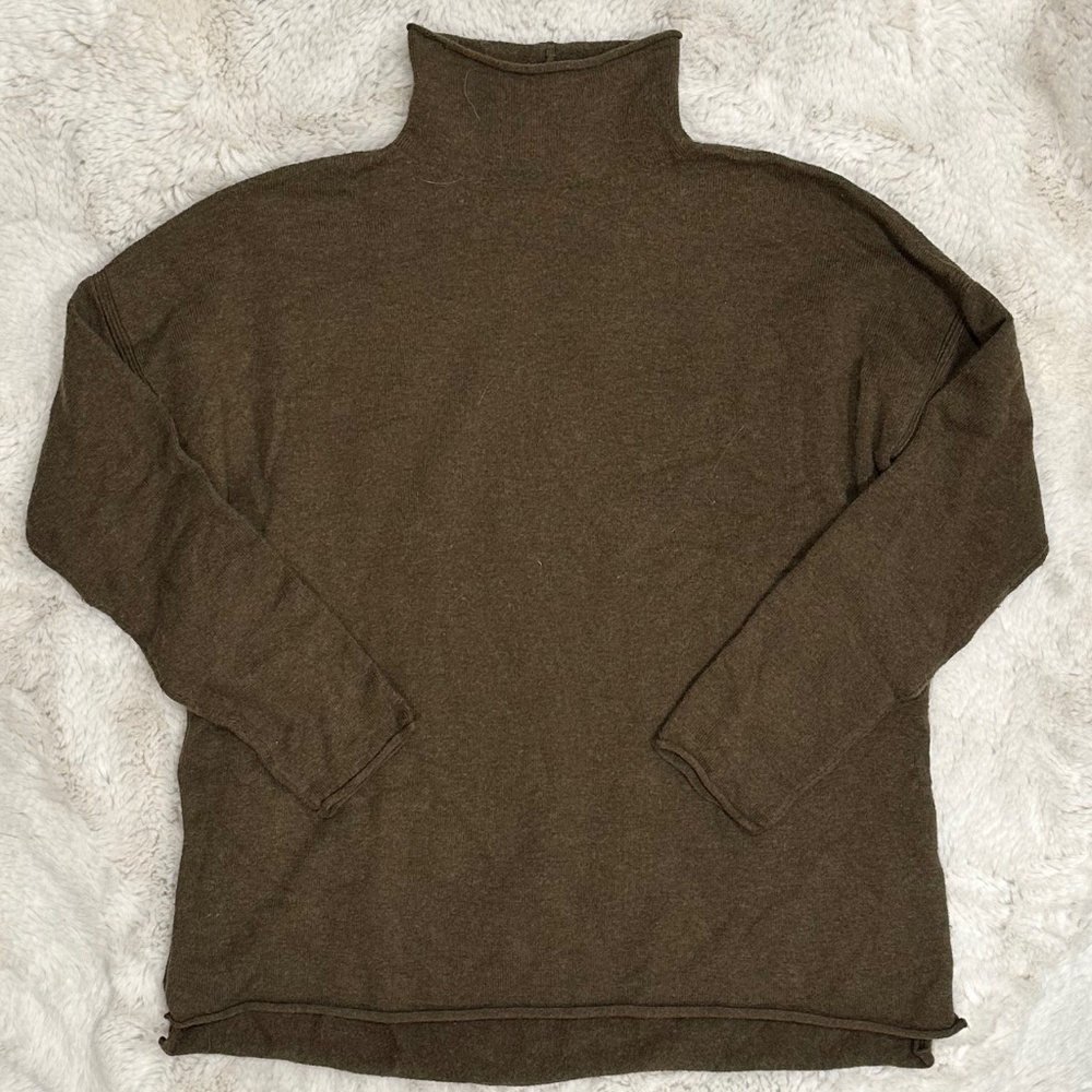 French Connection Turtleneck Tunic Sweater Xsmall Size